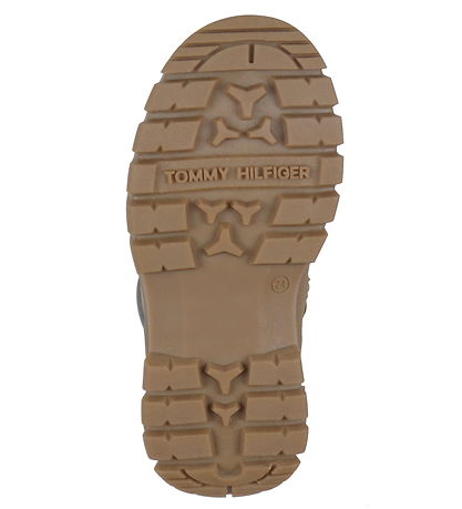 Tommy Hilfiger Stígvél - Lace-Up - Ochre