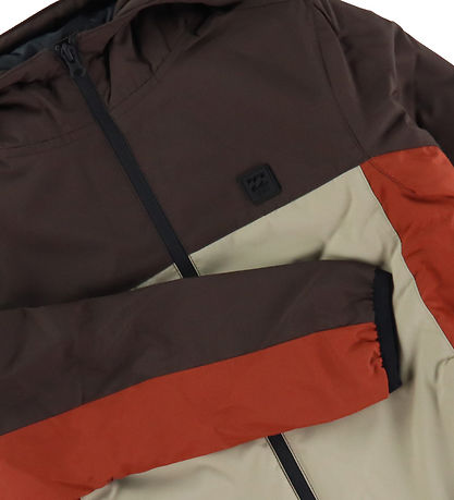Billabong Jacket - Transportation - Brown/Beige/Red