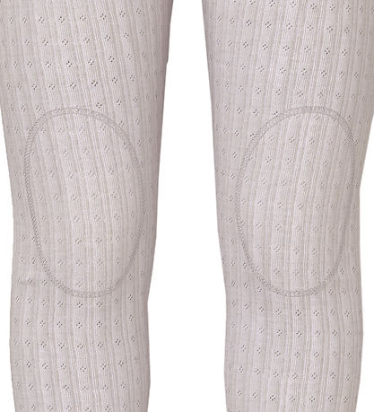 Name It Leggings - Wool - Rib - NmfWossa - Lilac Ash