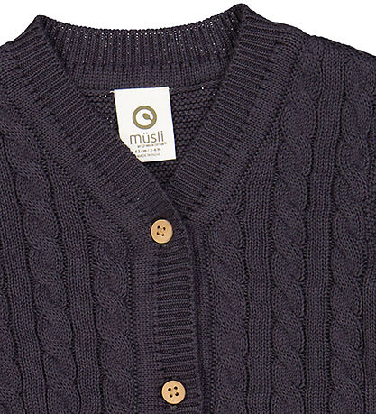 Müsli Cardigan - Kapall - Leyndardómur Blue