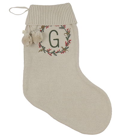 That's Mine Christmas Stocking - Knitted - G - Calle - Peyote