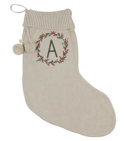 That's Mine Christmas Stocking - Knitted - A - Calle - Peyote