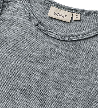 Wheat Undershirt - Wool - Iggy - Melange Grey