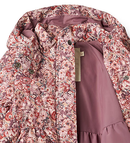 Wheat Puffer Jacket - Karla - Flowers In Plenty