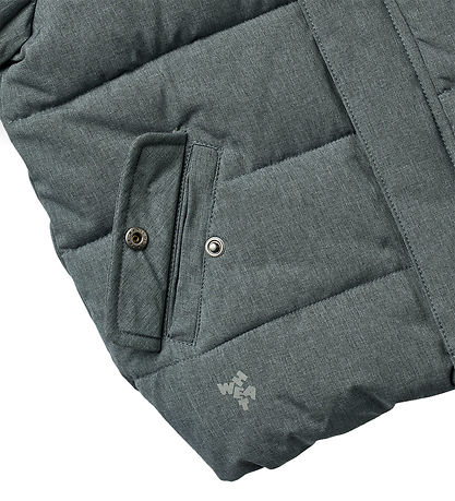 Wheat Puffer Jacket - Gael - Ink Melange