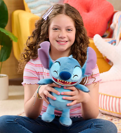 Disney Stitch Soft Toy w. Sound and Movement - 24 cm - Crack Me 