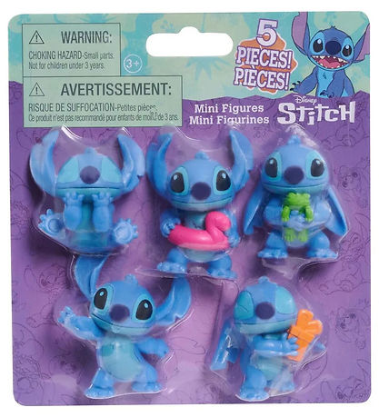 Disney Stitch Toy Figurine - 5 Parts