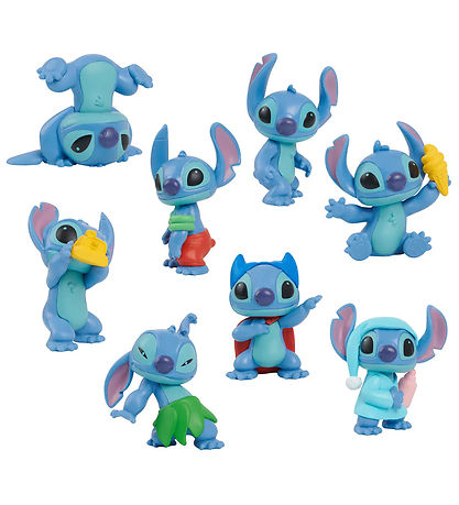 Disney Stitch Fígúrur - 8 Partar