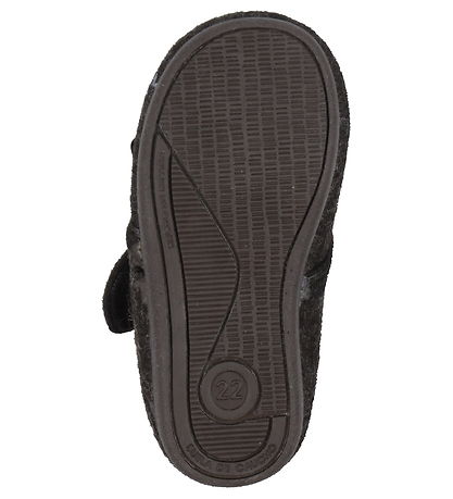 En Fant Slippers - Wool - Chocolate Melange