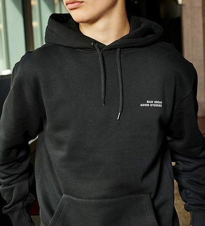 Hound Kapuzenpullover - Schwarz m. Print