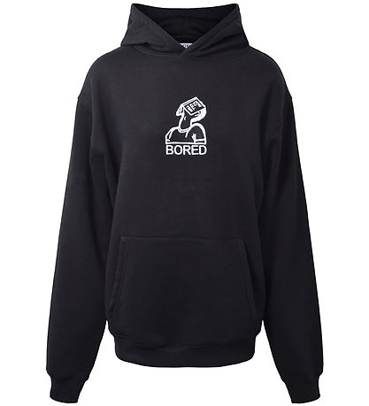 Hound Kapuzenpullover - Hoddie mit Stickerei - Black