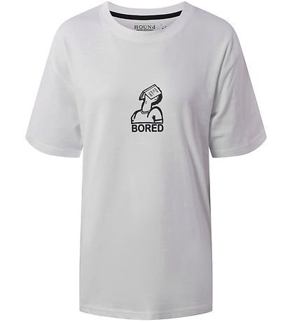 Hound T-shirt - White w. Print