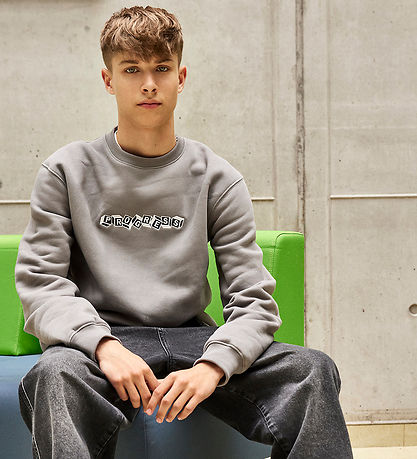 Hound Sweatshirt - Dark Grey w. Print
