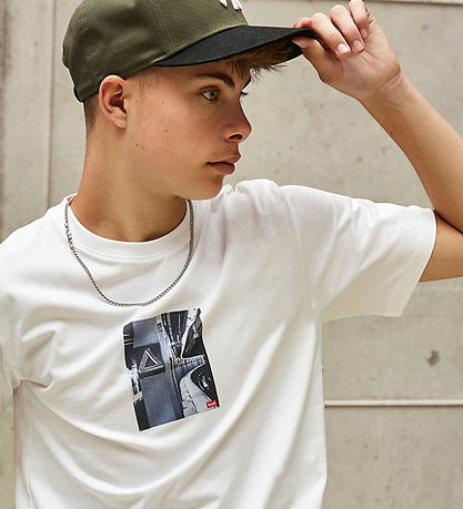Hound T-shirt - White w. Print