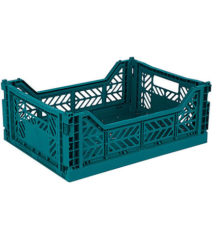 Aykasa Foldable Box - 40x30x15 cm - Midi - Peacock Green