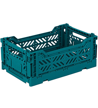 Aykasa Foldable Box - 27x17x11 cm - Mini - Peacock Green