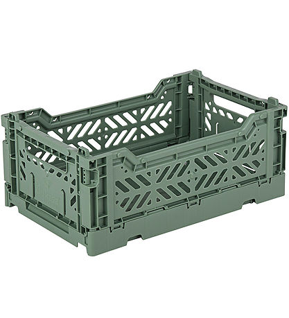 Aykasa Foldable Box - 27x17x11 cm - Mini - Almond Green
