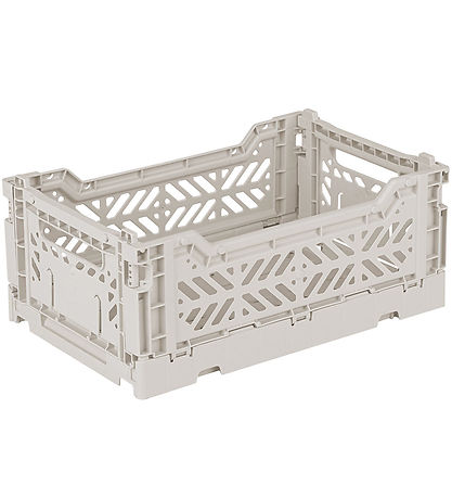 Aykasa Foldable Box - 27x17x11 cm - Mini - Light Gray