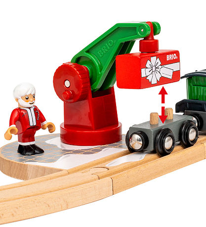BRIO Railway Set - 36014 - Christmas Steaming Train Set