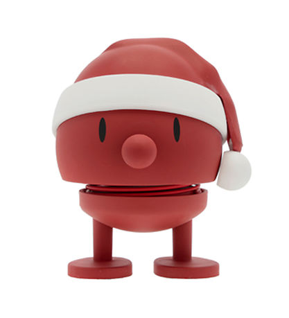Hoptimist Soft Santa Bumble - 10,5 cm - Rautt