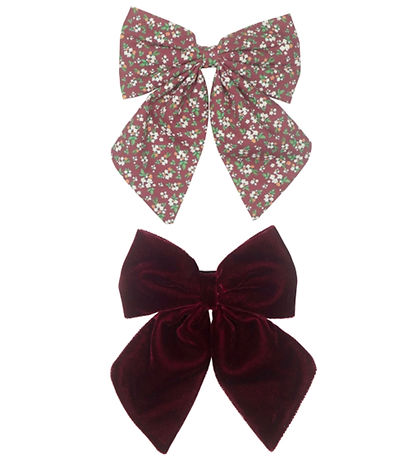 Mimi & Lula Haarspangen - 2er-Pack - Agnes Burgundy Into The Woo