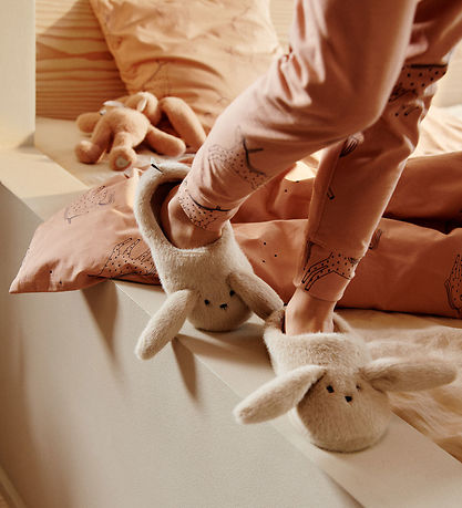 Liewood Inniskór - Aviaja Rabbit - Mist