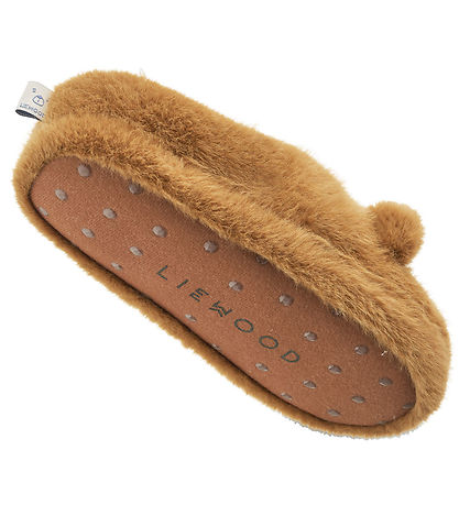 Liewood Inniskór - Aviaja Bear - Golden Caramel