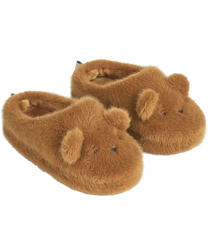 Liewood Inniskór - Aviaja Bear - Golden Caramel