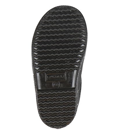 Hunter Rubber Boots - Kids First Giant Glitter - Black