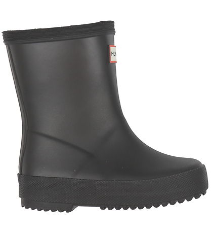 Hunter Rubber Boots - Kids First (Matte) - Black