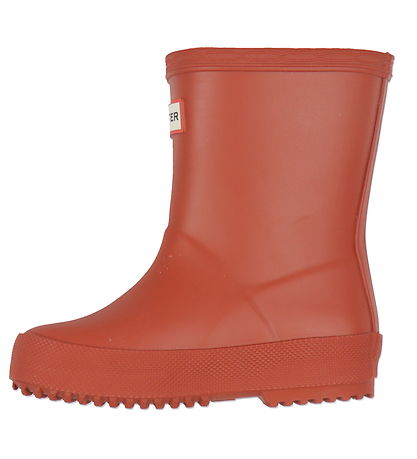 Hunter Rubber Boots - Kids First (Matte) - Military Red