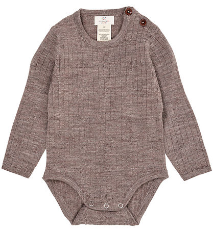 Copenhagen Colors Bodysuit L/æ - Wool - Natural Melange