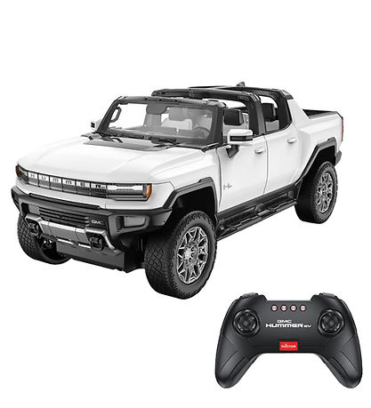 Rastar Remote Control Car w. Lights GMC Hummer EV 1 16 KW CA