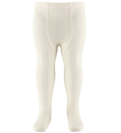 Condor Tights - Rib - Wool - Beige