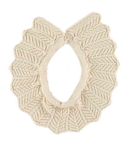 Condor Teething Bib - Knitted - Beige