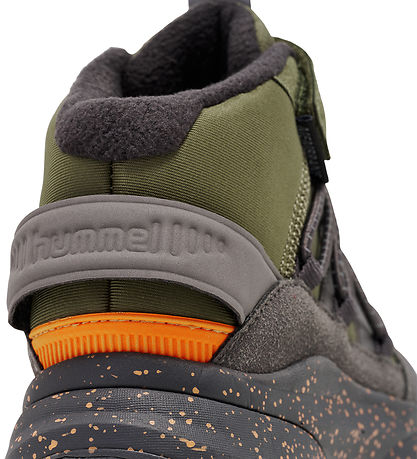 Hummel Kuldastígvél - Náðu sigra Mid - Tex - Dusty Olive