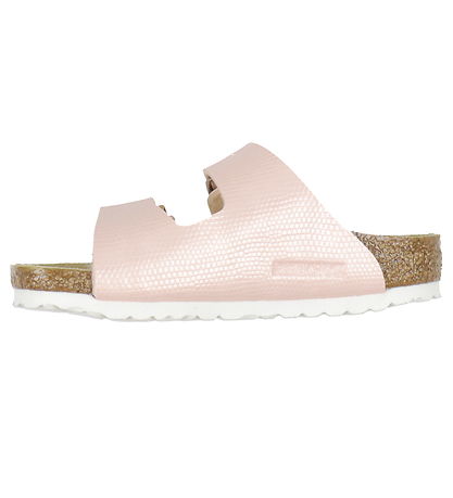 Birkenstock Sandals - Arizona Kids BS - Shiny Lizard/Light Rose