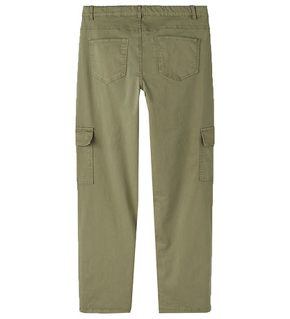 LMTD Byxor - NlnTalse Cargo - Deep Lichen Green