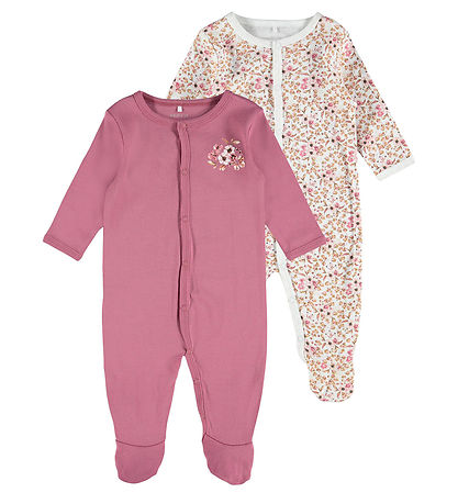 Name It Schlafanzug - Noos - 2er-Pack - NbfNightsuit - Rose Wine