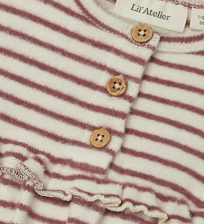 Lil' Atelier Bodysuit w. Skirt L/æ - Knitted - NbfThoro - Birch/