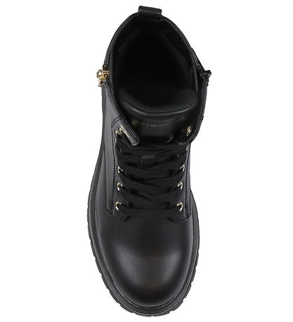 Tommy Hilfiger Stígvél - Lace-Up - Svart