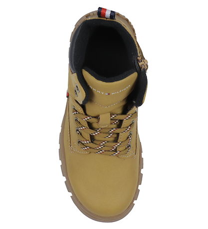 Tommy Hilfiger Stígvél - Lace-Up - Ochre
