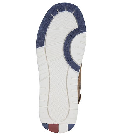Tommy Hilfiger Stígvél - Mid Cutlace-Up - Tóbak