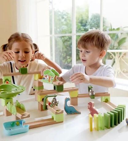 Hape Ball Track - Dino Adventure Marble Run - 131 Parts