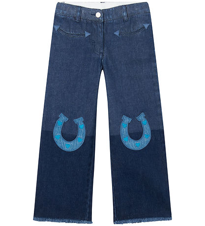 Jeans Stella McCartney Kids - Bleu av. Fer à cheval