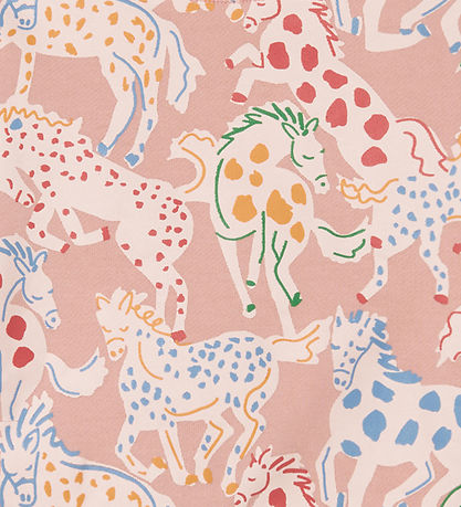 Stella McCartney Kids Peysa - Bleikt M. Hestar
