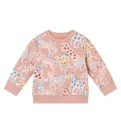 Stella McCartney Kids Peysa - Bleikt M. Hestar