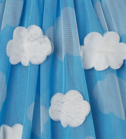 Stella McCartney Kids Tjull kjóll - Ljósblátt M. Ský