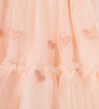 Stella McCartney Kids Tjull pils - Bleikt M. Hjörtu