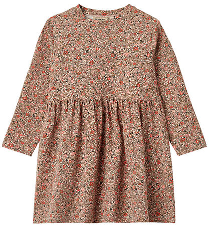 Wheat Dress - Sessa - Rose Flower Meadow